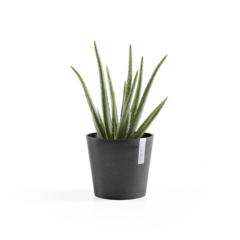 Ecopots Amsterdam Mini 17 Dark Grey