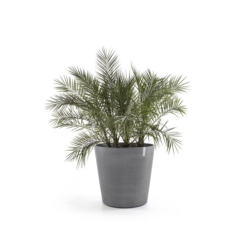 Ecopots Amsterdam Wheels 80 Grey