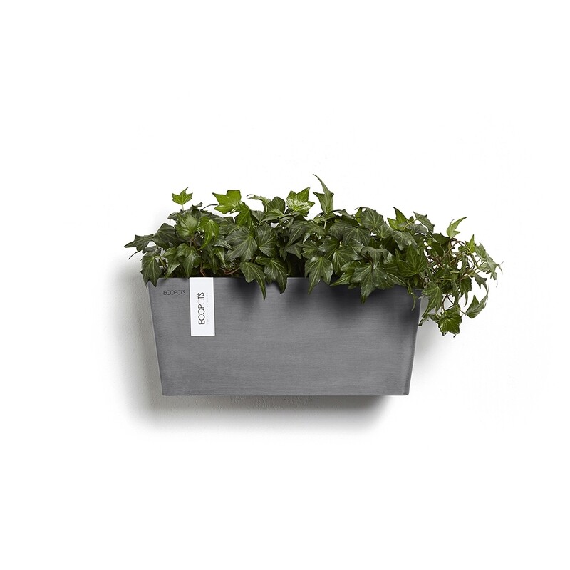 Ecopots Manhattan Wall M 35 Grey