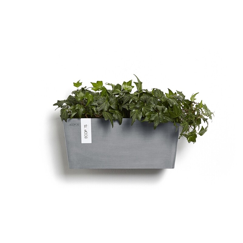 Ecopots Manhattan Wall M 35 Blue Grey