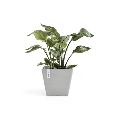 Ecopots Rotterdam 40 White Grey