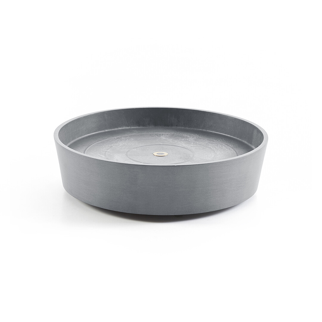 Ecopots Saucer Wheels Round Blue Grey Ø41,6 x H9 cm
