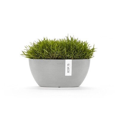 Ecopots Sofia 30 White Grey