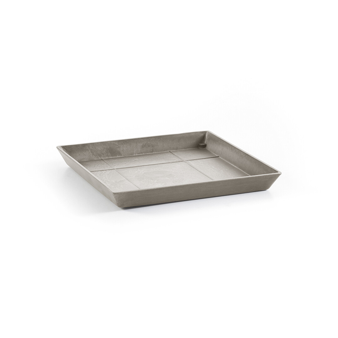 Ecopots Saucer Square 40 Taupe