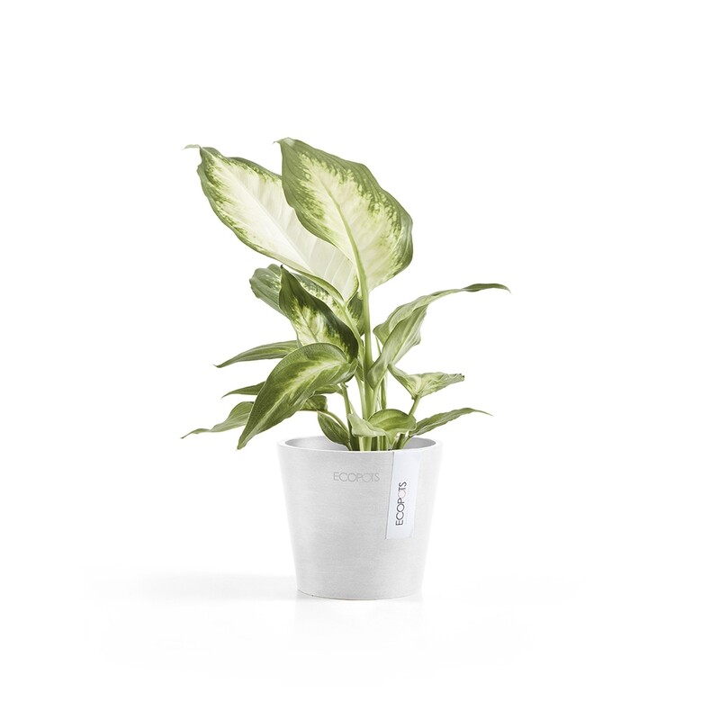 Ecopots Amsterdam Mini 10,5 Pure White