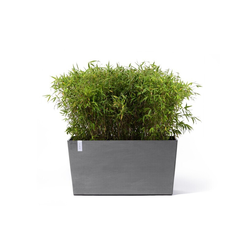 Ecopots Paris On Wheels 100 Grey