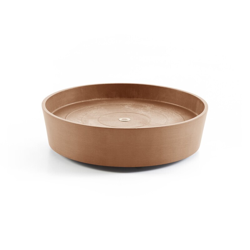 Ecopots Saucer Wheels Round Terracotta Ø28,7 x H8,3 cm