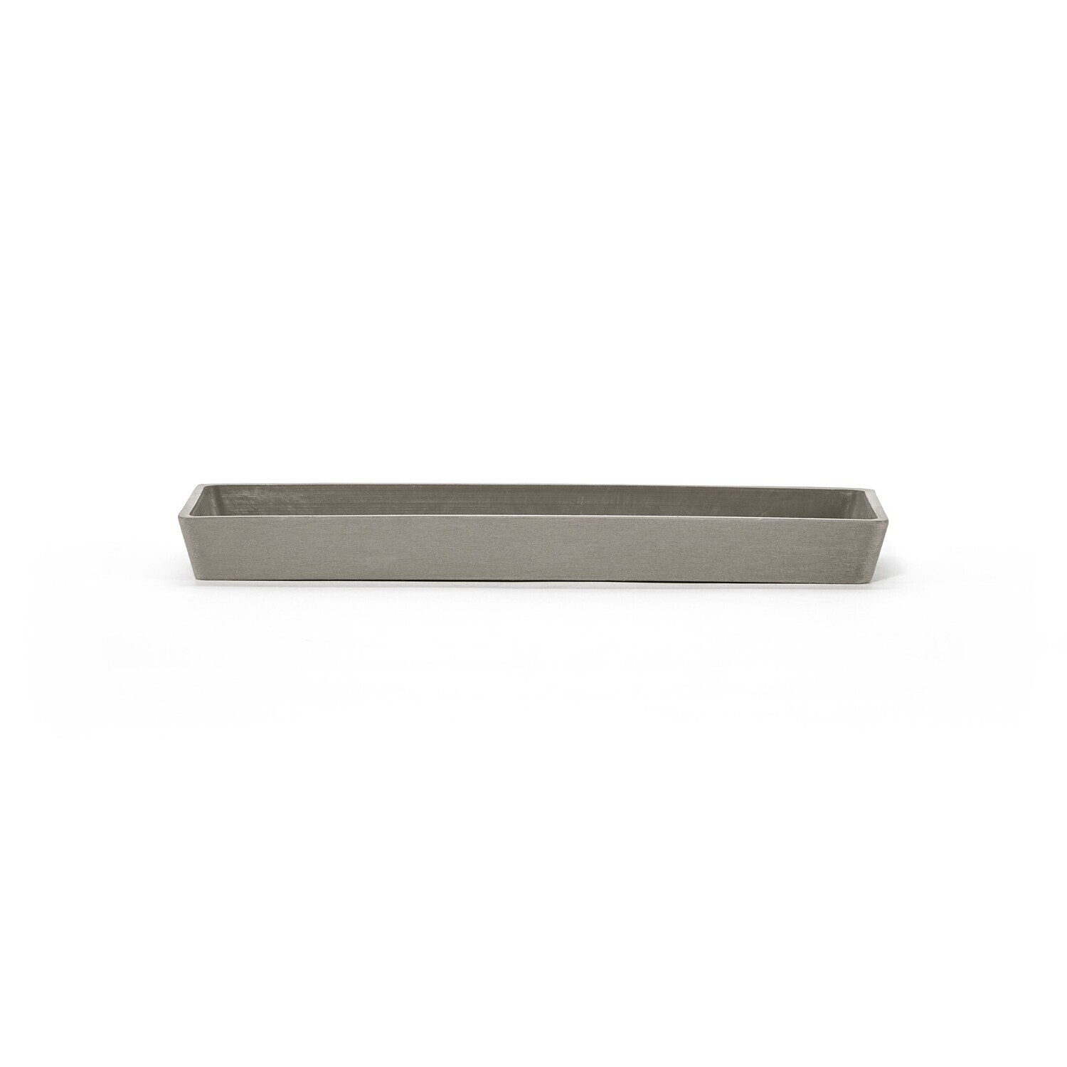 Ecopots Saucer Rectangular Taupe - inside bottom L 23 cm / outside L 25 x H 2,3 cm Ecopots Saucer Rectangular Taupe - inside bottom L 23 cm / outside L 25 x H 2,3 cm