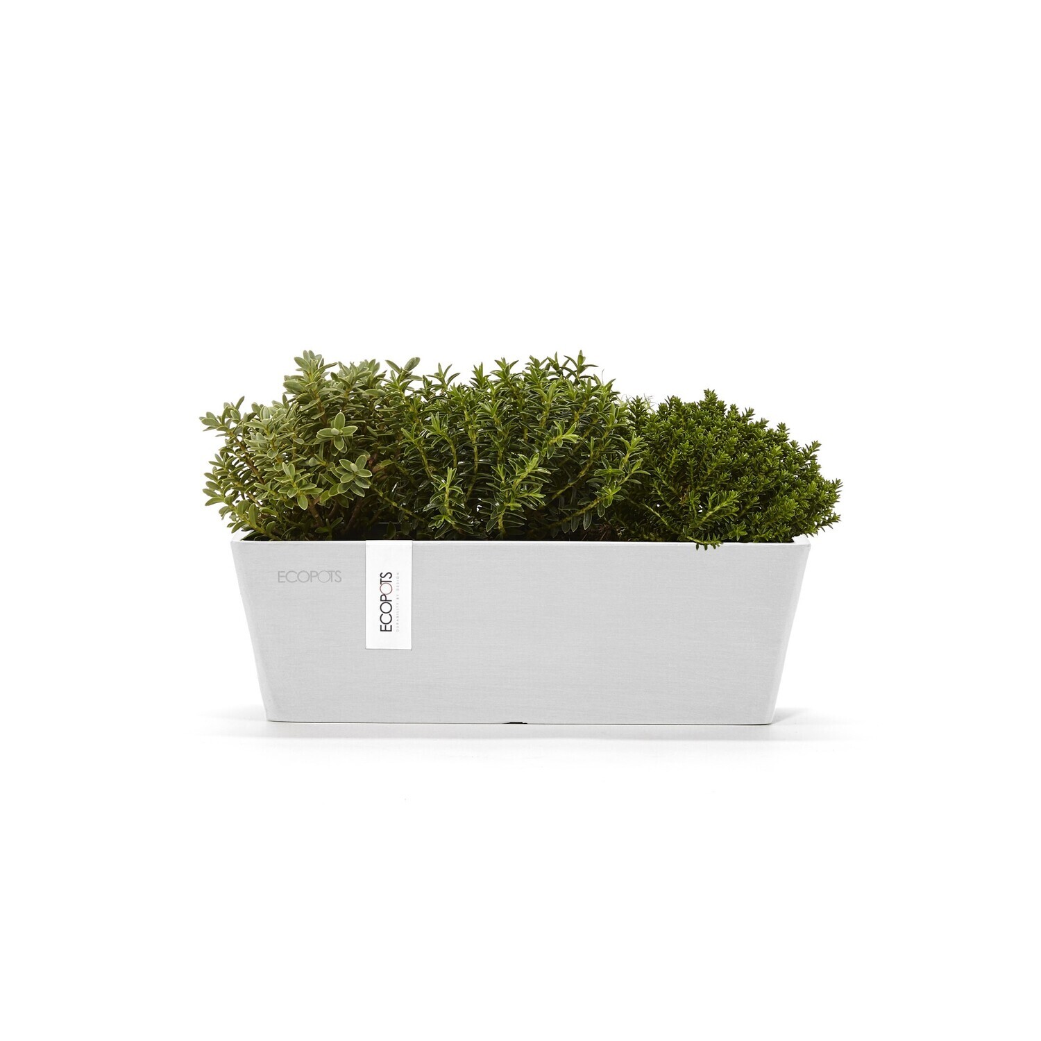 Ecopots Bruges Mini 25 Pure White