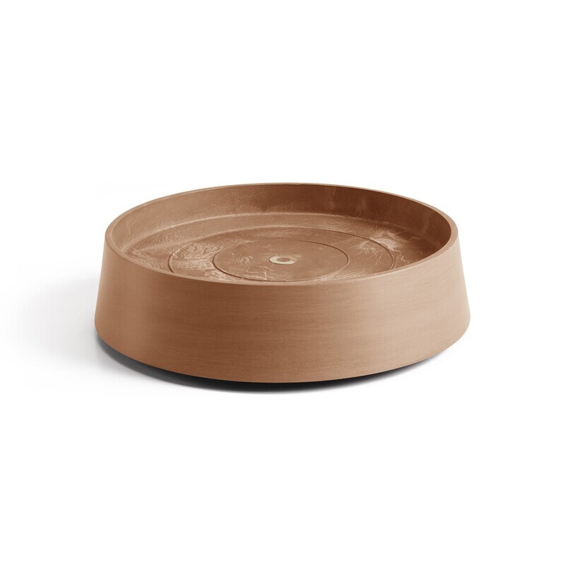 Ecopots Saucer Wheels Oslo Terracotta Ø30,2 x H8,5 cm