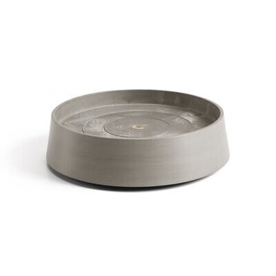 Ecopots Saucer Wheels Oslo 35 Taupe