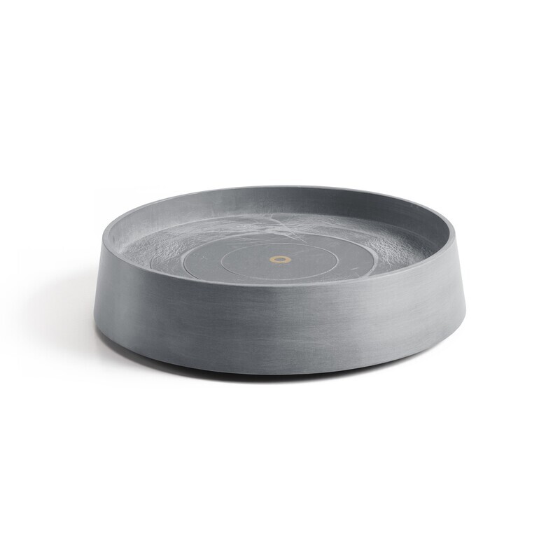 Ecopots Saucer Wheels Oslo Blue Grey Ø 41 x H 9,5 cm
