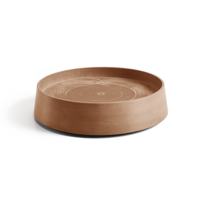 Ecopots Saucer Wheels Oslo Terra Ø 41 x H 9,5 cm