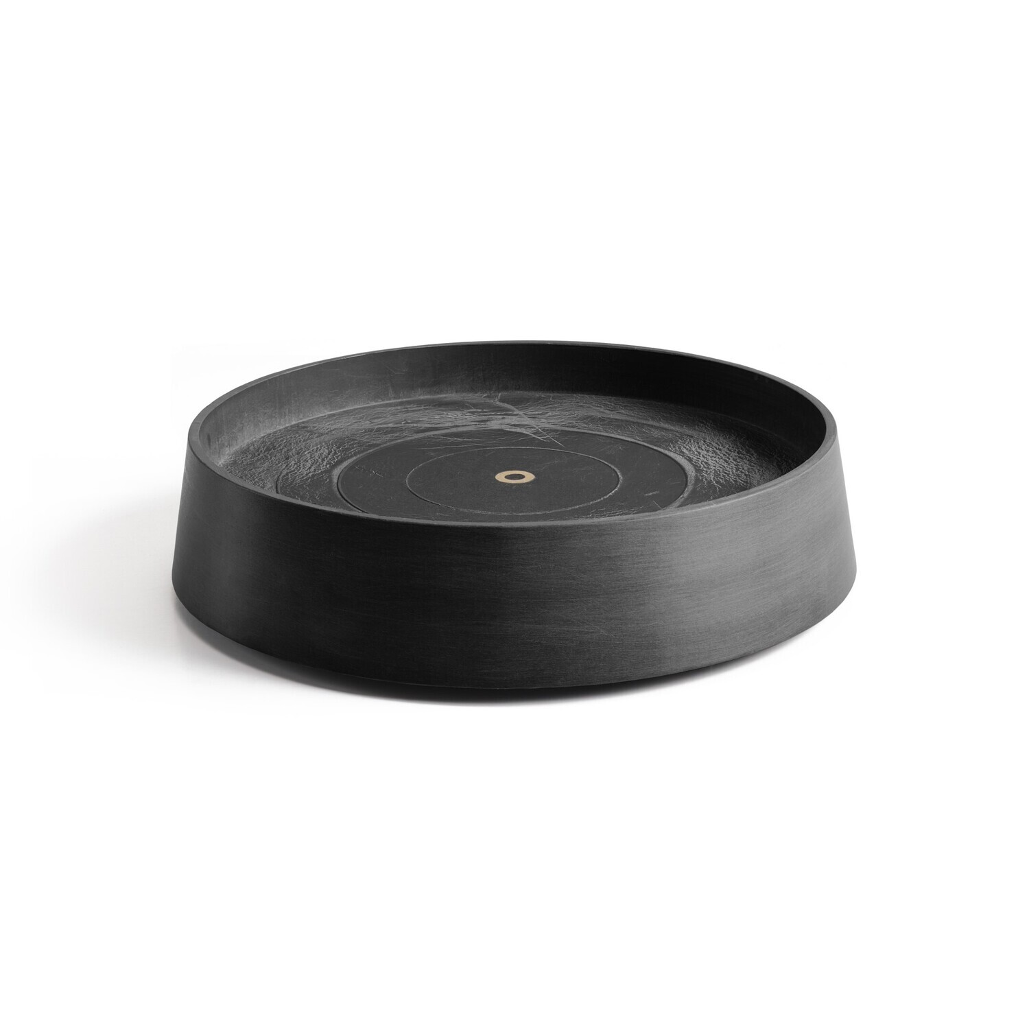 Ecopots Saucer Wheels Oslo Dark Grey Ø 41 x H 9,5 cm