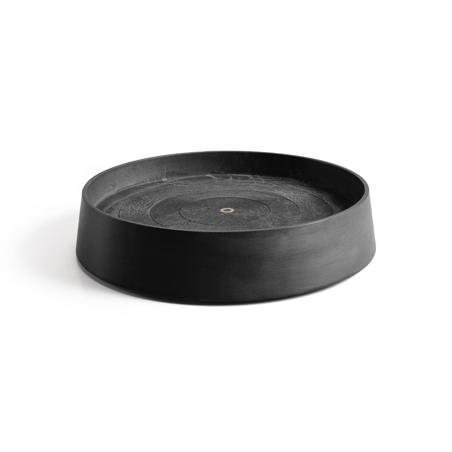 Ecopots Saucer Wheels Oslo Dark Grey Ø 50 x H 10,5 cm