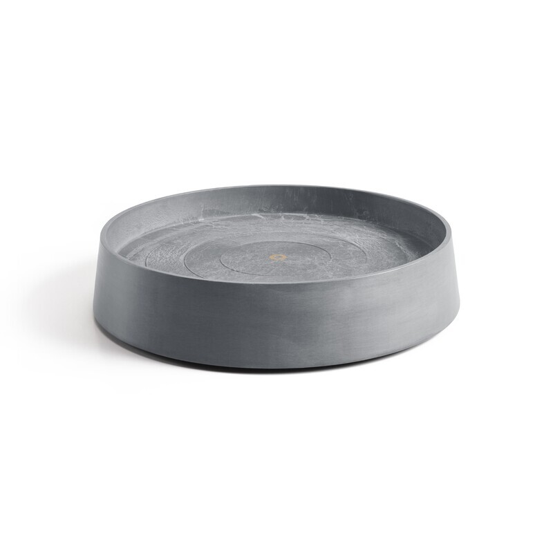 Ecopots Saucer Wheels Oslo Blue Grey Ø 50 x H 10,5 cm