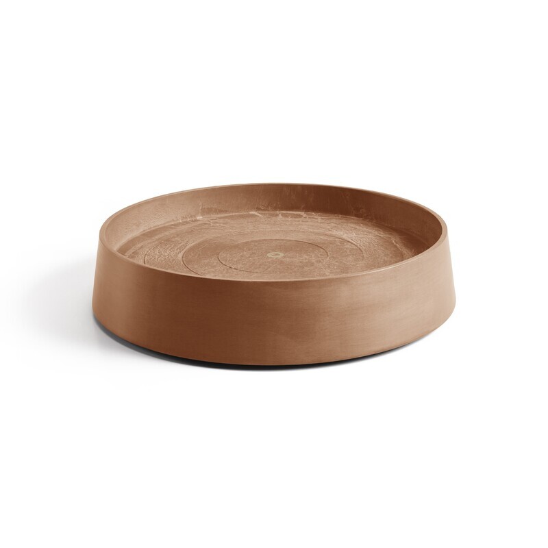 Ecopots Saucer Wheels Oslo Terra Ø 50 x H 10,5 cm