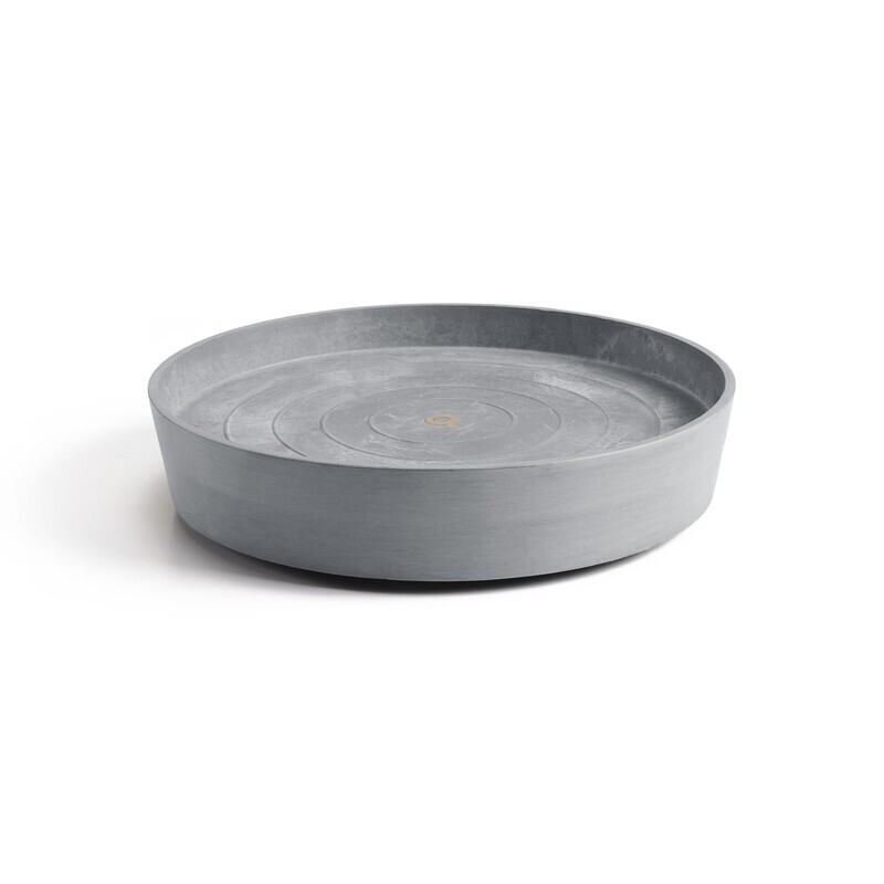 Ecopots Saucer Wheels Round Blue Grey Ø51 x H10,3 cm