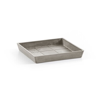 Ecopots Saucer Square 25 Taupe