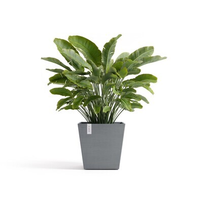 Ecopots Rotterdam 45 Blue Grey + water reservoir