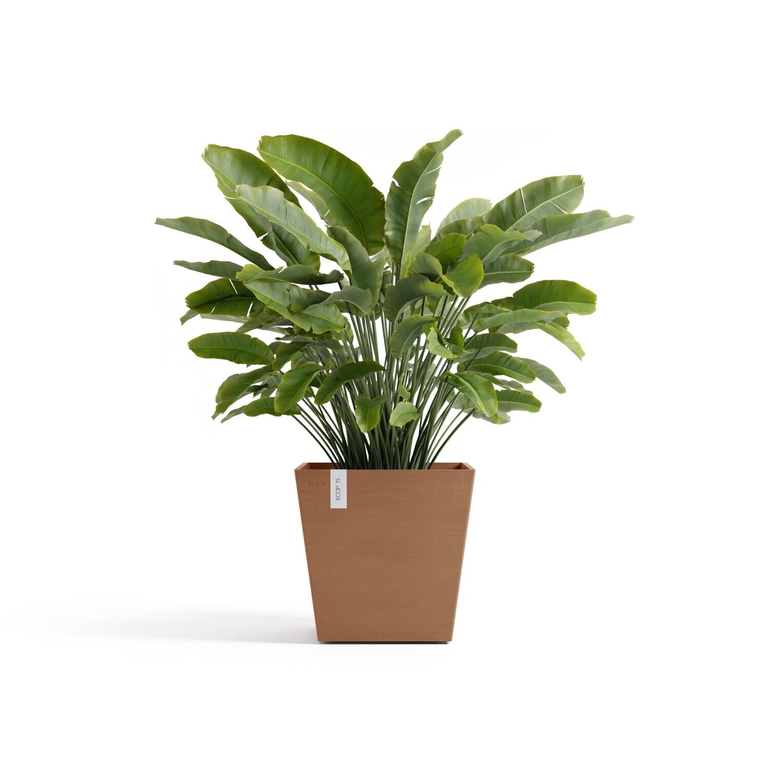 Ecopots Rotterdam 45 Terracotta + water reservoir