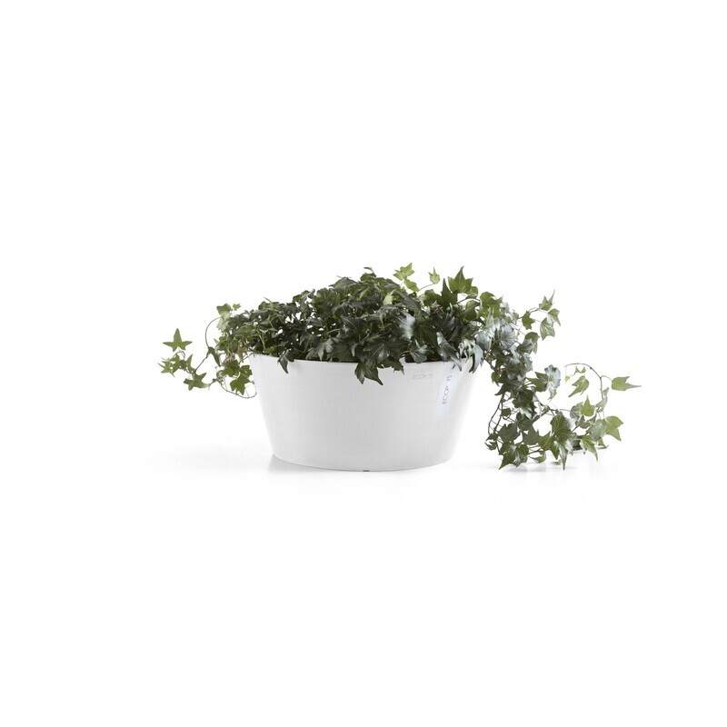Ecopots Frankfurt 40 Pure White