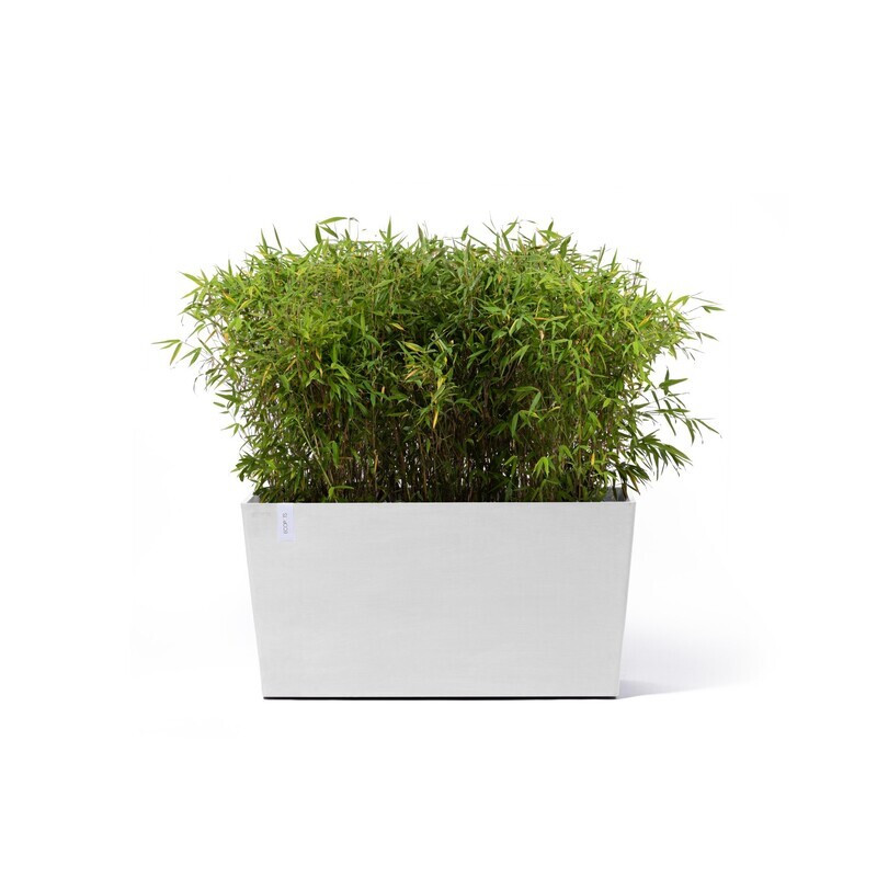 Ecopots Paris On Wheels 100 Pure White