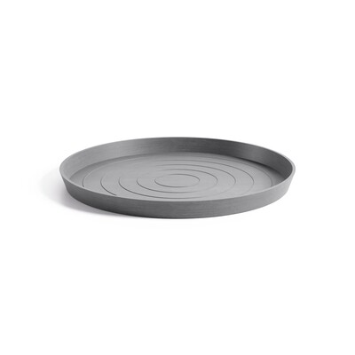 Ecopots Saucer Round 70 Grey