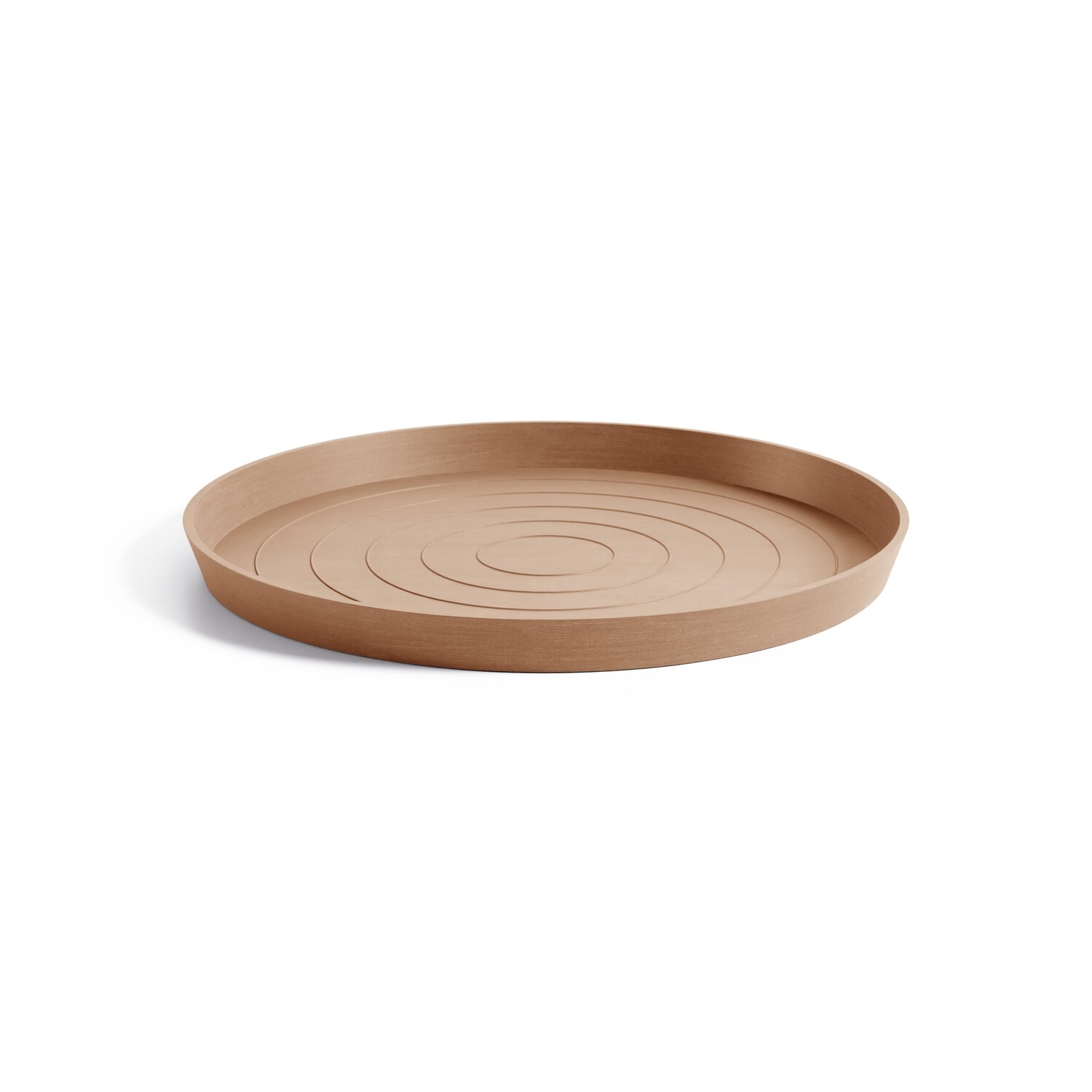 Ecopots Saucer Round Terra - inside bottom Ø 55 cm / outside Ø 58,7 x H 4,5 cm