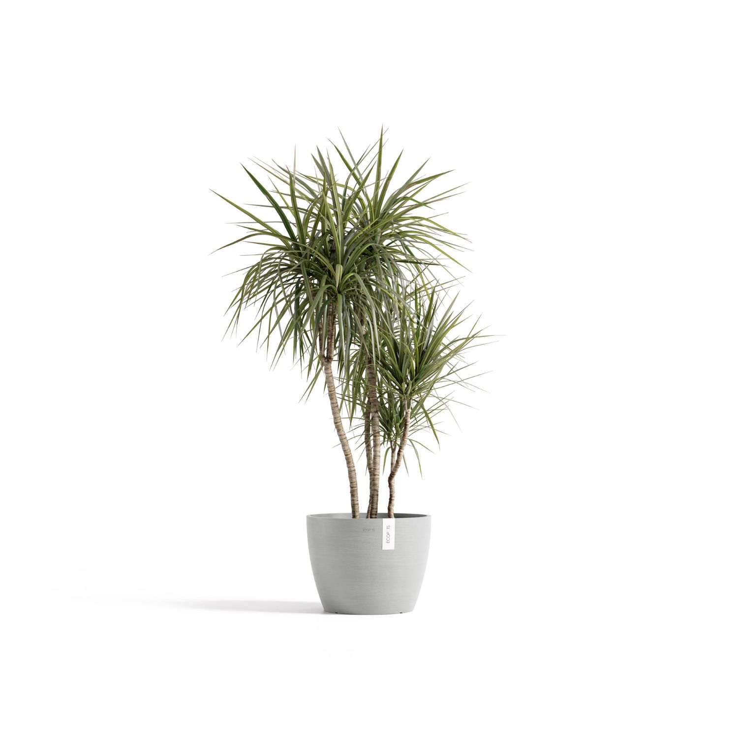 Ecopots Stockholm 40 White Grey
