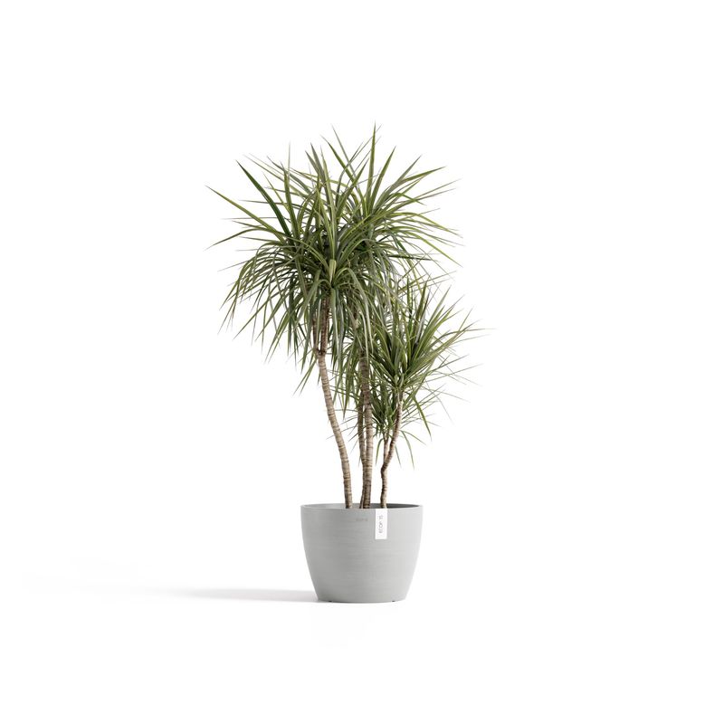 Ecopots Stockholm 40 White Grey