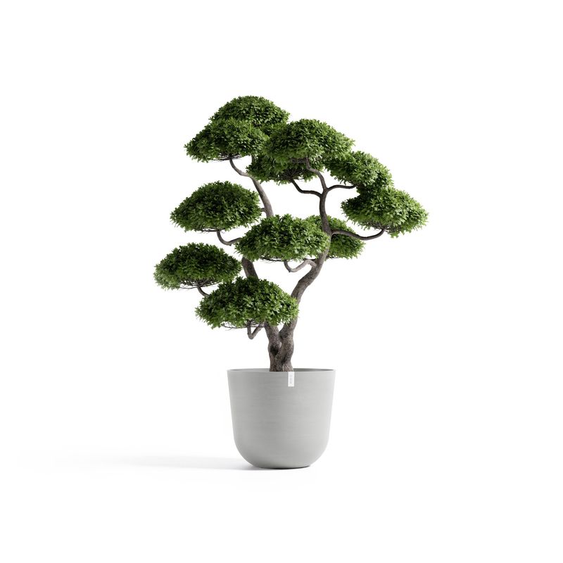 Ecopots Oslo 75 White Grey