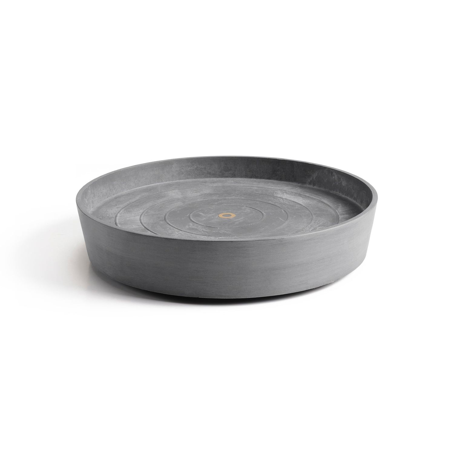Ecopots Saucer Wheels Round Grey Ø59 x H10,1 cm