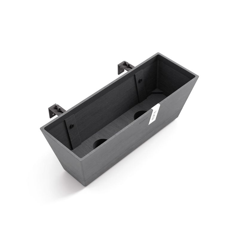 Ecopots Bruges Balcony 50 Grey