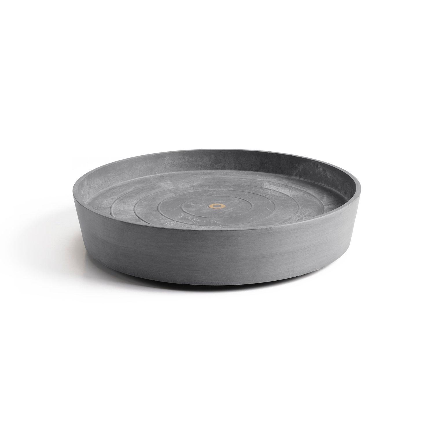 Ecopots Saucer Wheels Round Grey Ø59 x H10,1 cm