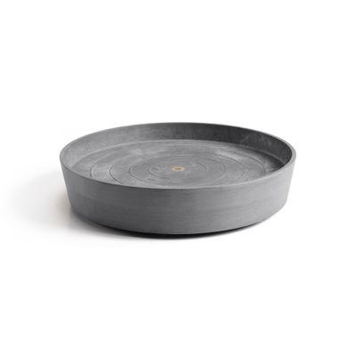 Ecopots Saucer Wheels Round Grey Ø59 x H10,1 cm