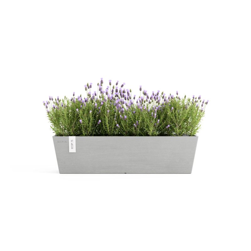 Ecopots Bruges 65 White Grey