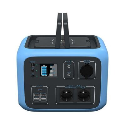 Stromspeicherbox „L“ mit 500 Wh Kapazität, 2x230V, 4xUSB, 1x12V Stromspeicherbox „L“ mit 500 Wh Kapazität, 2x230V, 4xUSB, 1x12V