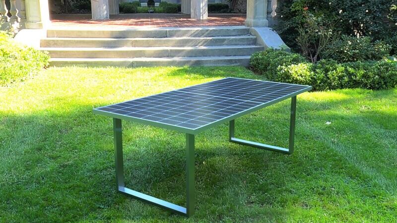 Solartisch, Gartentisch Design-U, XL für 6-8 Personen - Jetzt noch mehr Leistung: max. 460 WP Solartisch, Gartentisch Design-U, XL für 6-8 Personen - Jetzt noch mehr Leistung: max. 460 WP