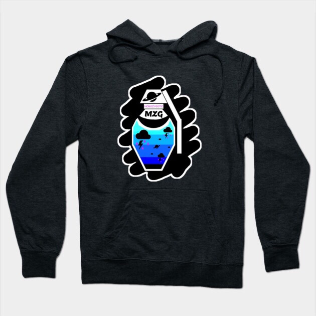MZG Scribbles Lightweight Hoodie
