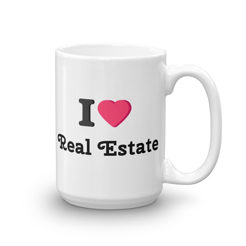 I Heart Real Estate Mug