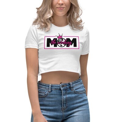 The Werking Mom Logo Women's Crop Top