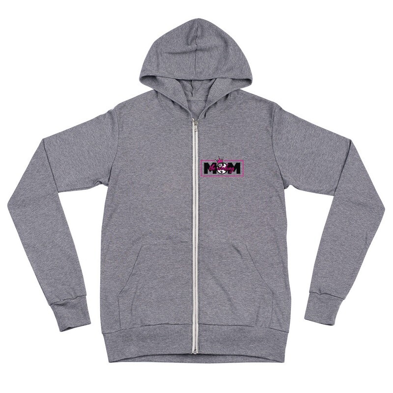 The Werking Mom Logo Unisex zip hoodie