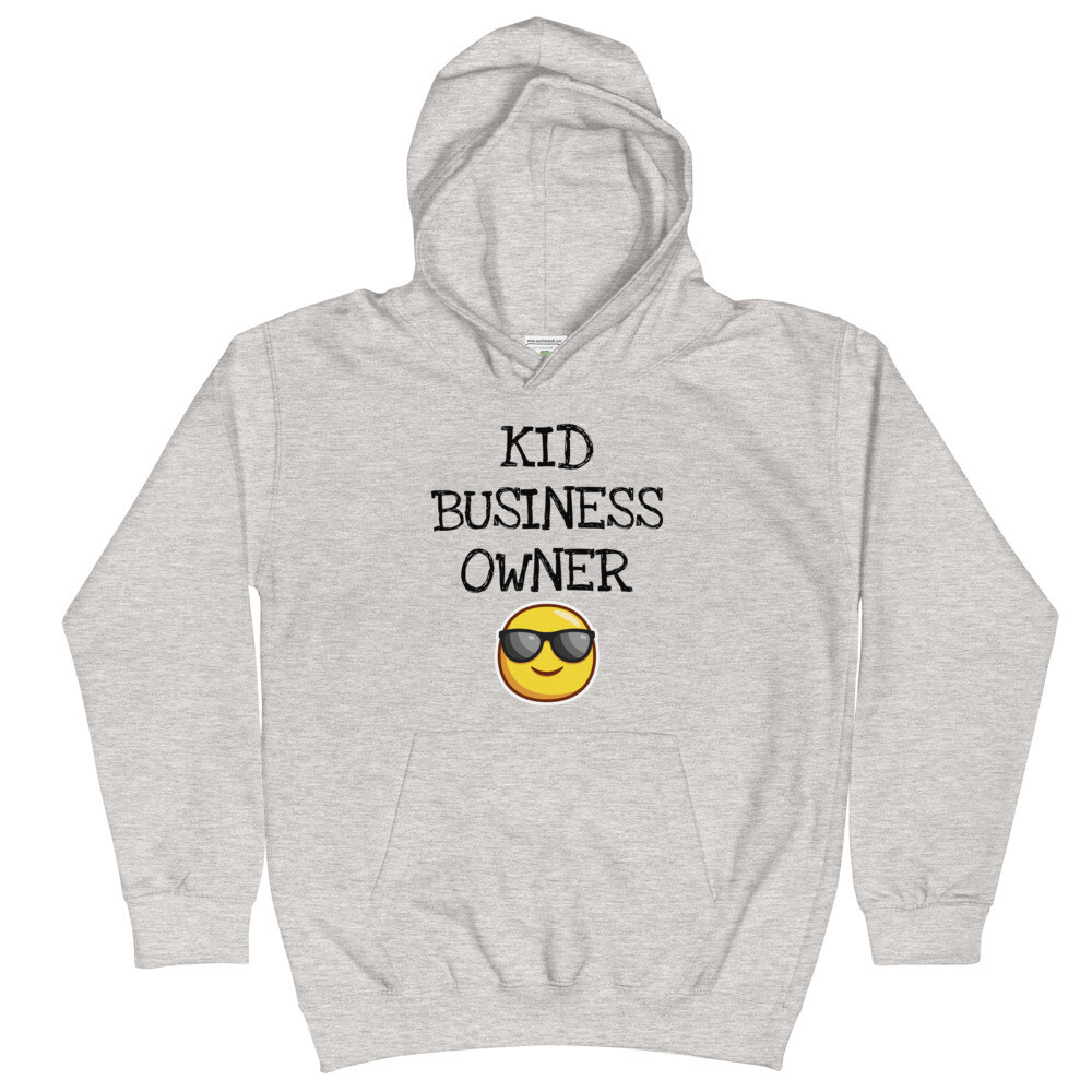 Kid Business Owner Kids Hoodie