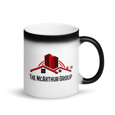 Logo Matte Black Magic Mug