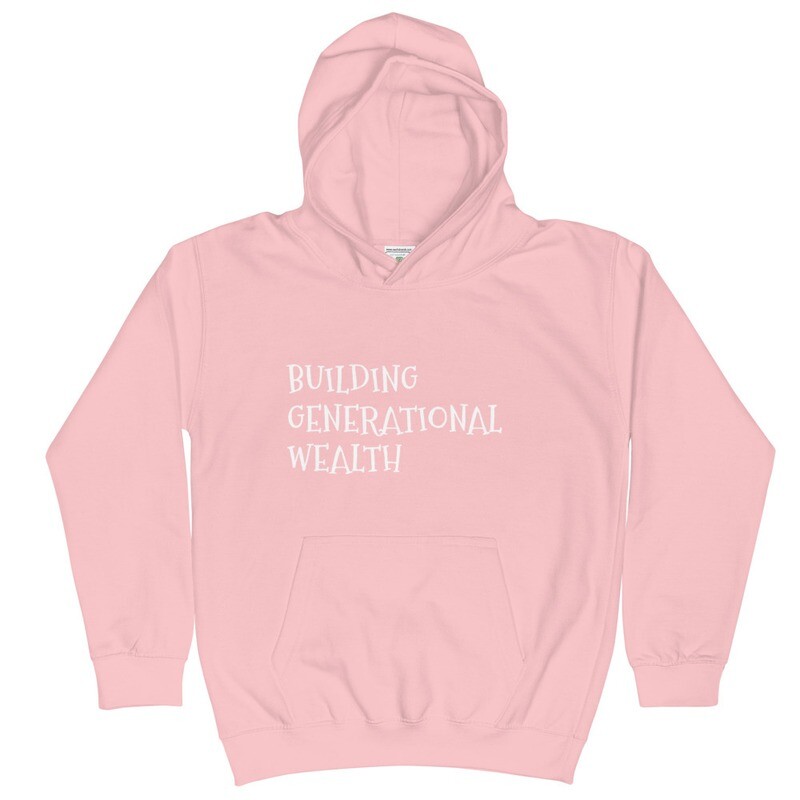 Building Generational Wealth Kids Hoodie