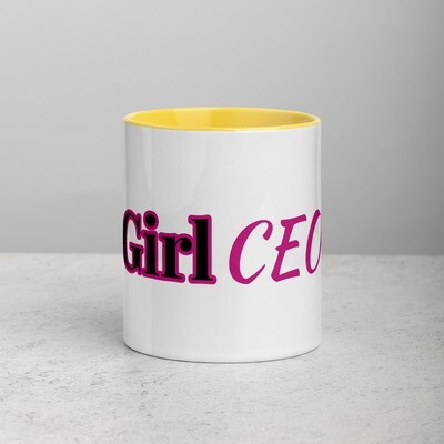 Girl CEO Mug with Color Inside