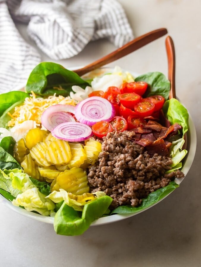 Cheeseburger Bowl