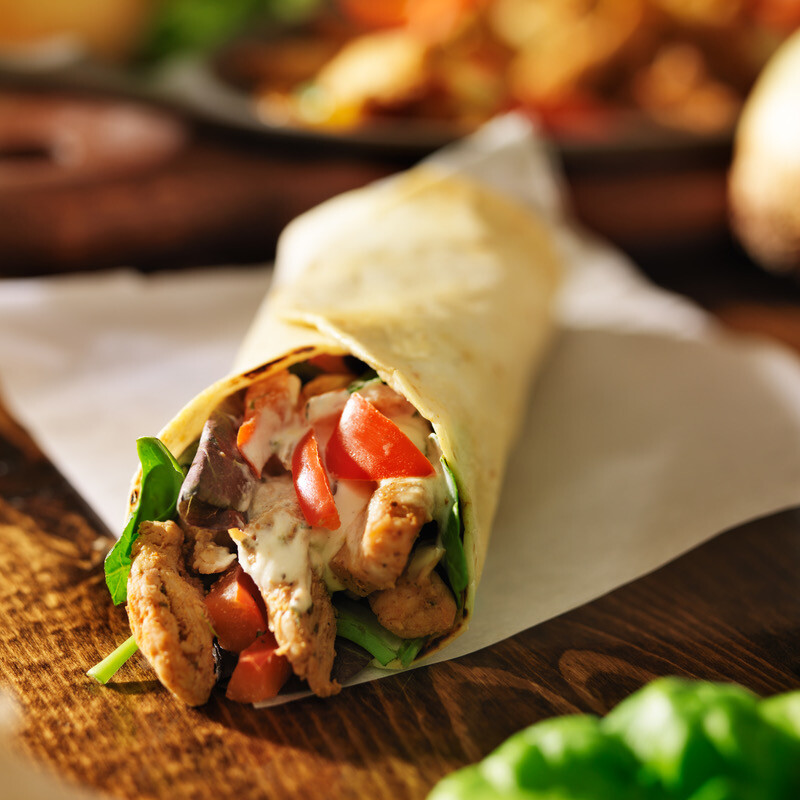 Chicken Caesar Wrap