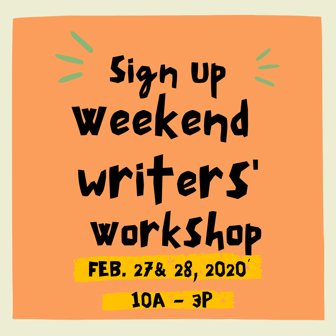 Weekend Writing Workshop (Mar 20 & 21, 2021)